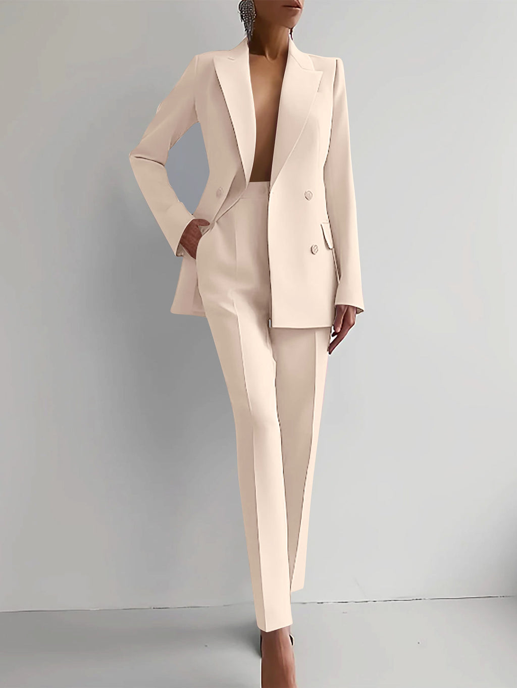Formelletta™ – Women’s Slim Fit Business Suit Set - enhanced image 3