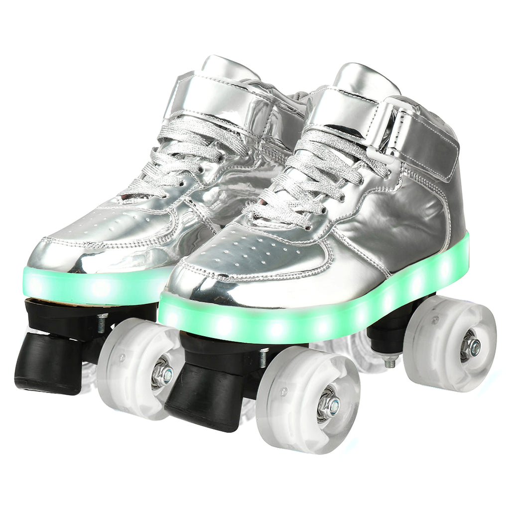 A Four-wheel Skating Flashing Roller Skates - enhanced image 3