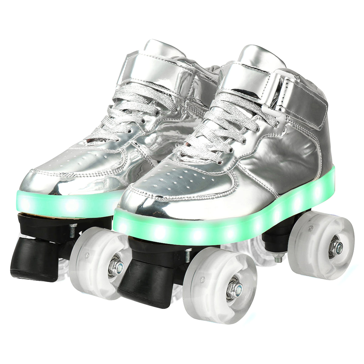 A Four-wheel Skating Flashing Roller Skates - enhanced image 3