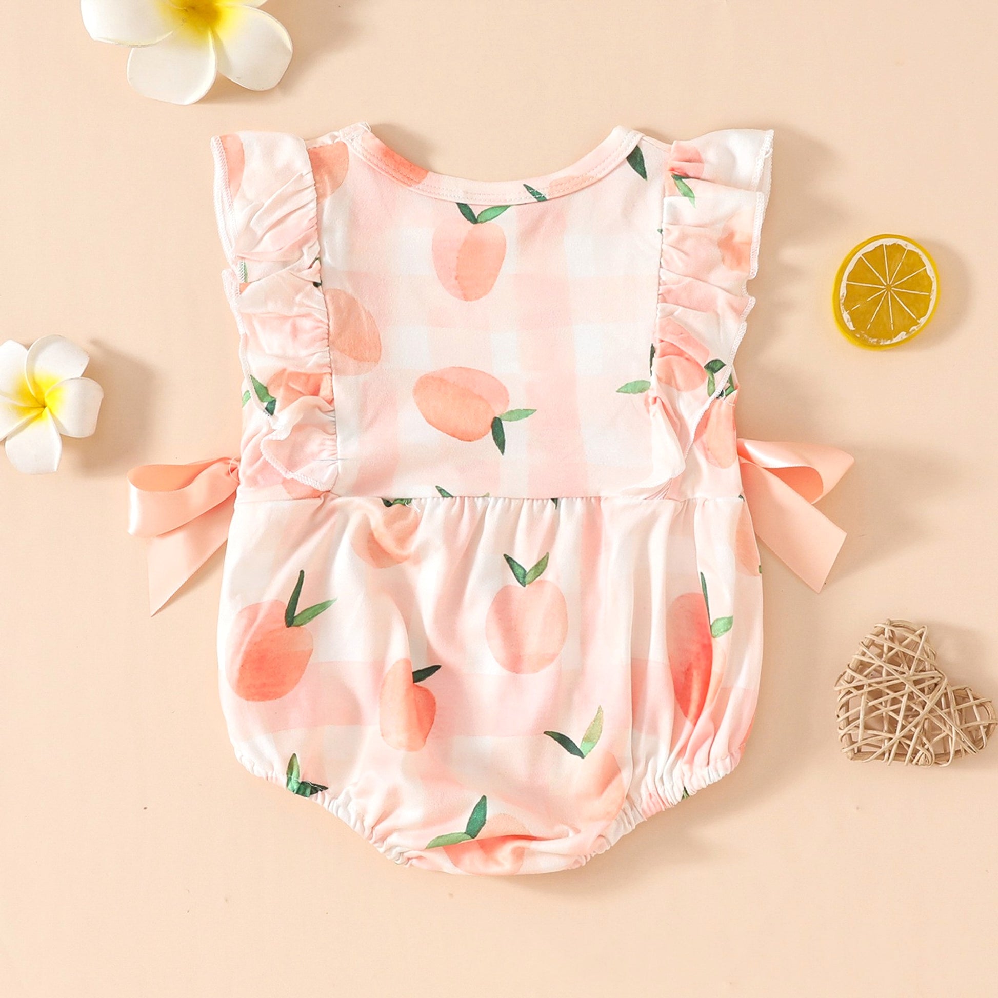 FruityNest™ – Baby Summer Romper with Short Sleeves - enhanced image 3