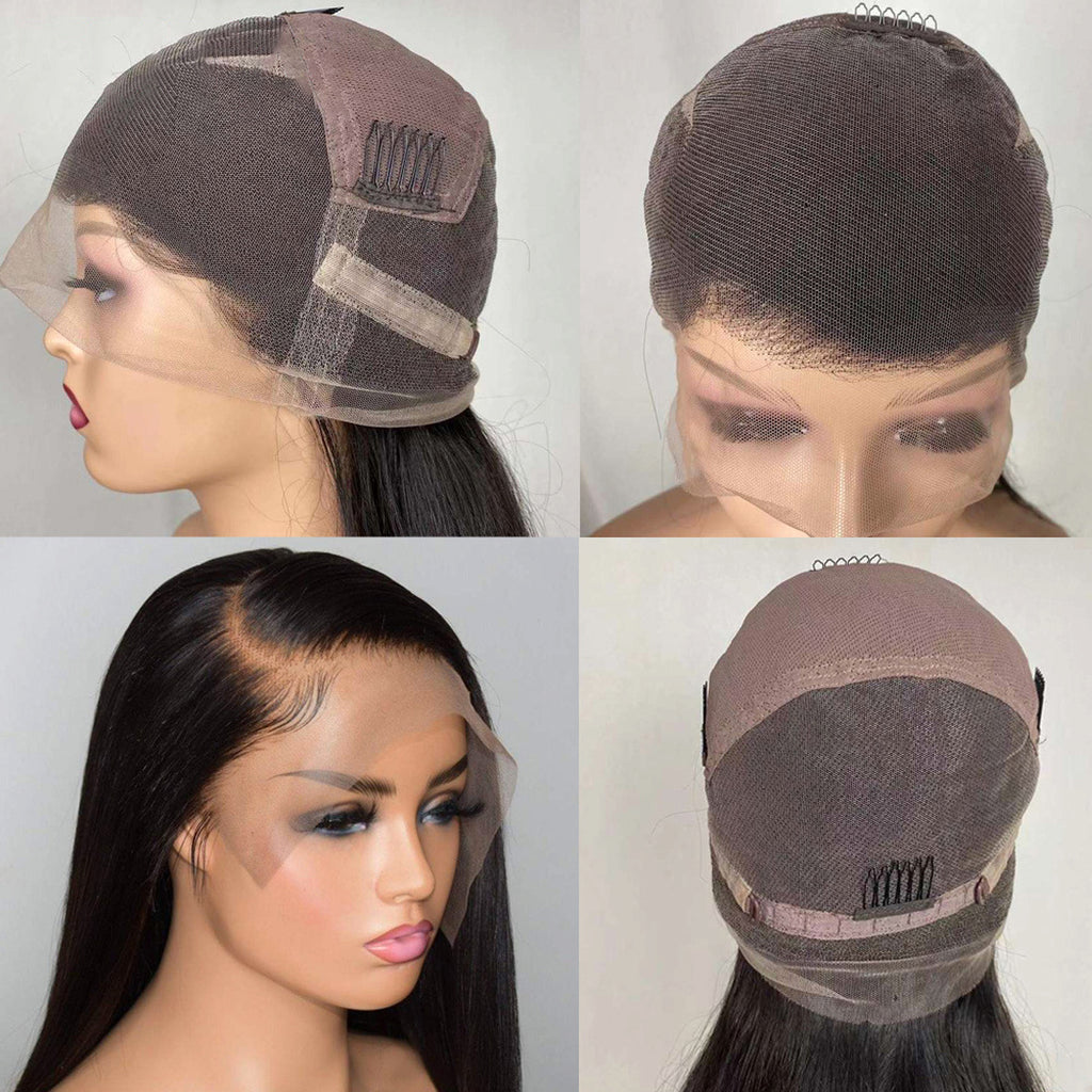 LuxeWave Premium - Full Lace Head Cover With Real Hair 1 - enhanced image 3