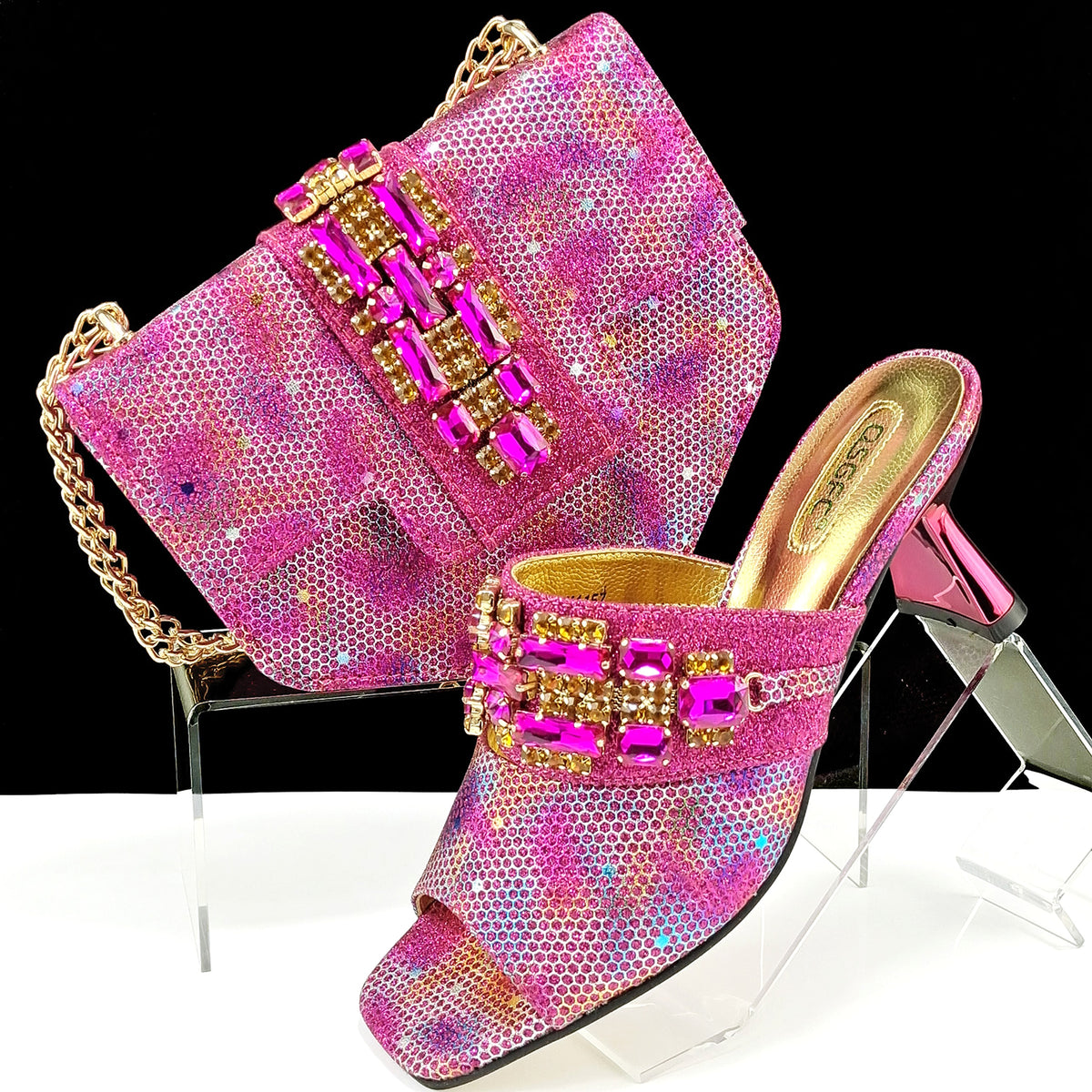 Glamoré™ – Camouflage Heels & Clutch Set - enhanced image 3