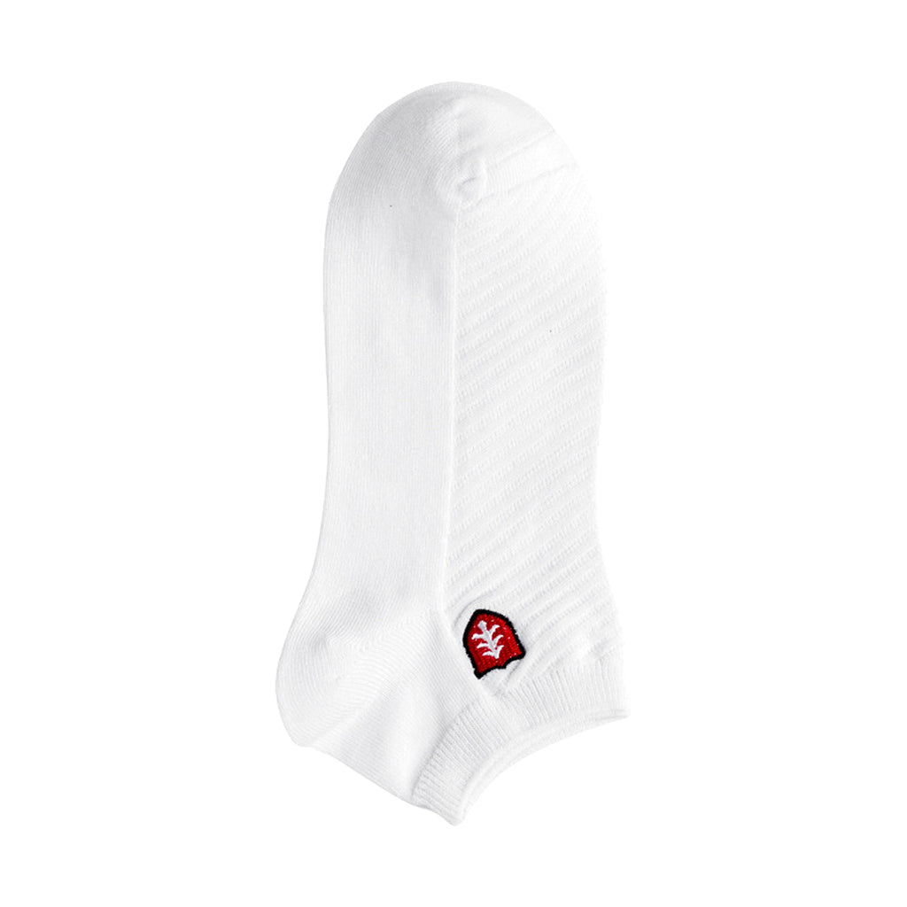 Healthy Antibacterial Embroidered Boat Socks