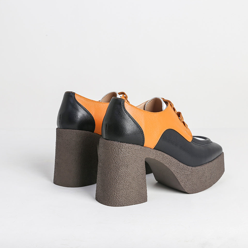 Heighten the thick heel shoe - enhanced image 3