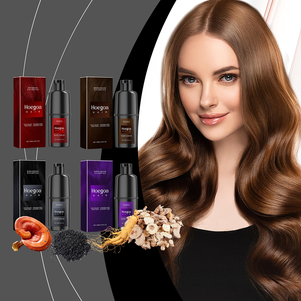 Heogoa™ HerbRestore Shampoo – Ginseng & Sesame Edition - enhanced image 3