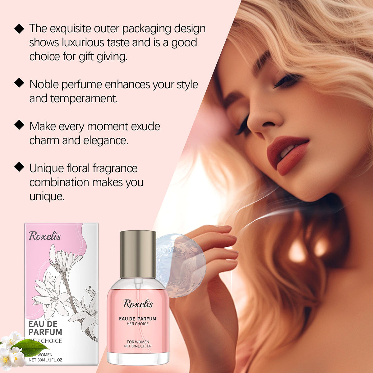Her Choice – Elegant Female Perfume (50ml) - enhanced image 3