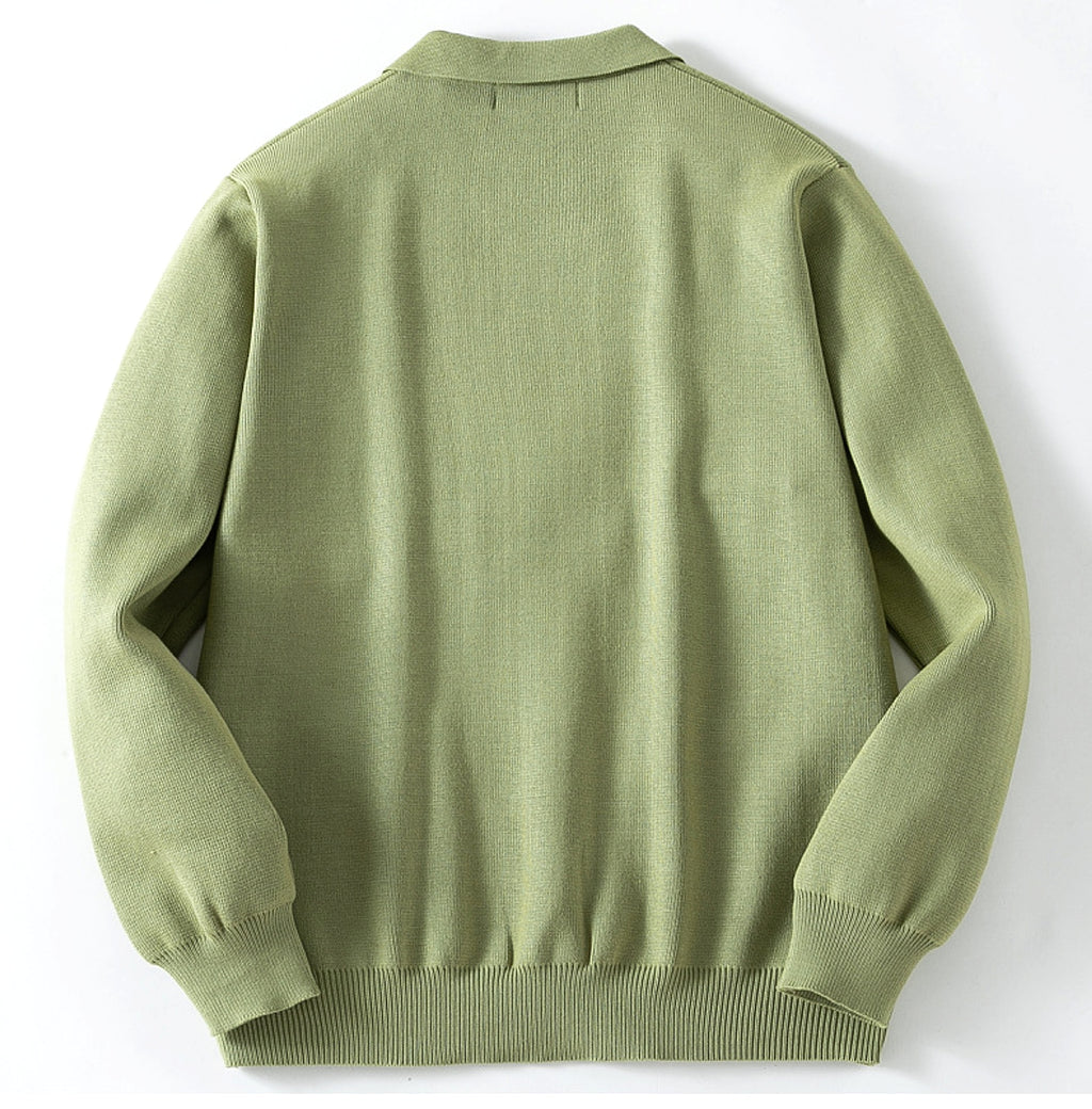 High-density Sweater Shirt Collar Long Sleeve - enhanced image 3