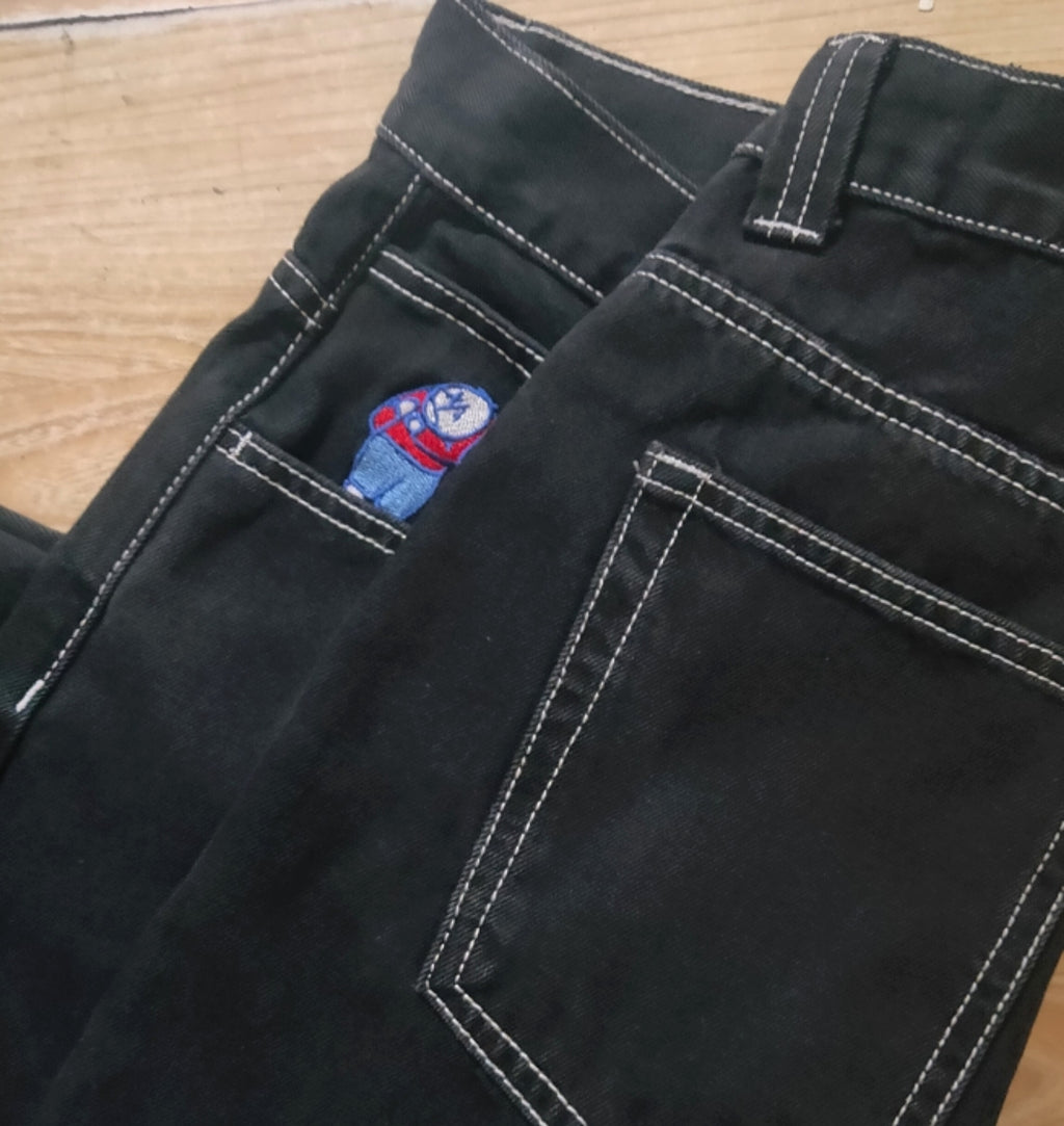 Jeans With Loose Pants And Large Crotch Women - enhanced image 3