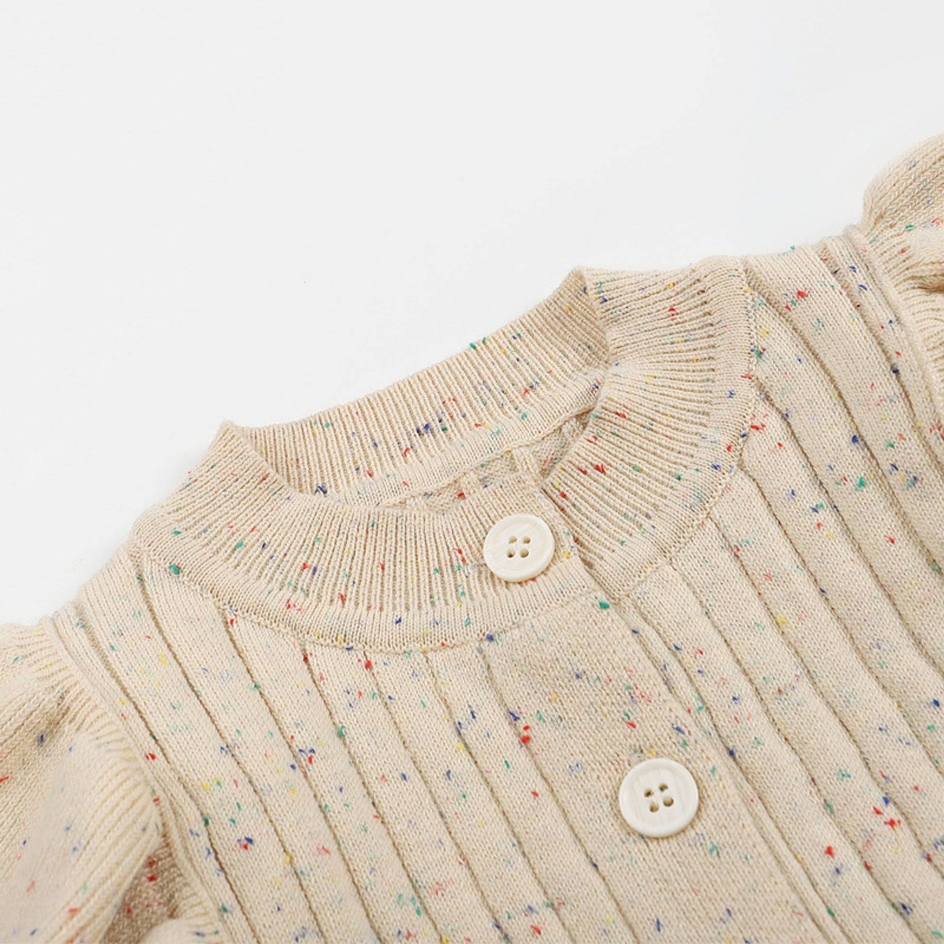 KnitNest™ – Autumn Cotton Baby Romper - enhanced image 3