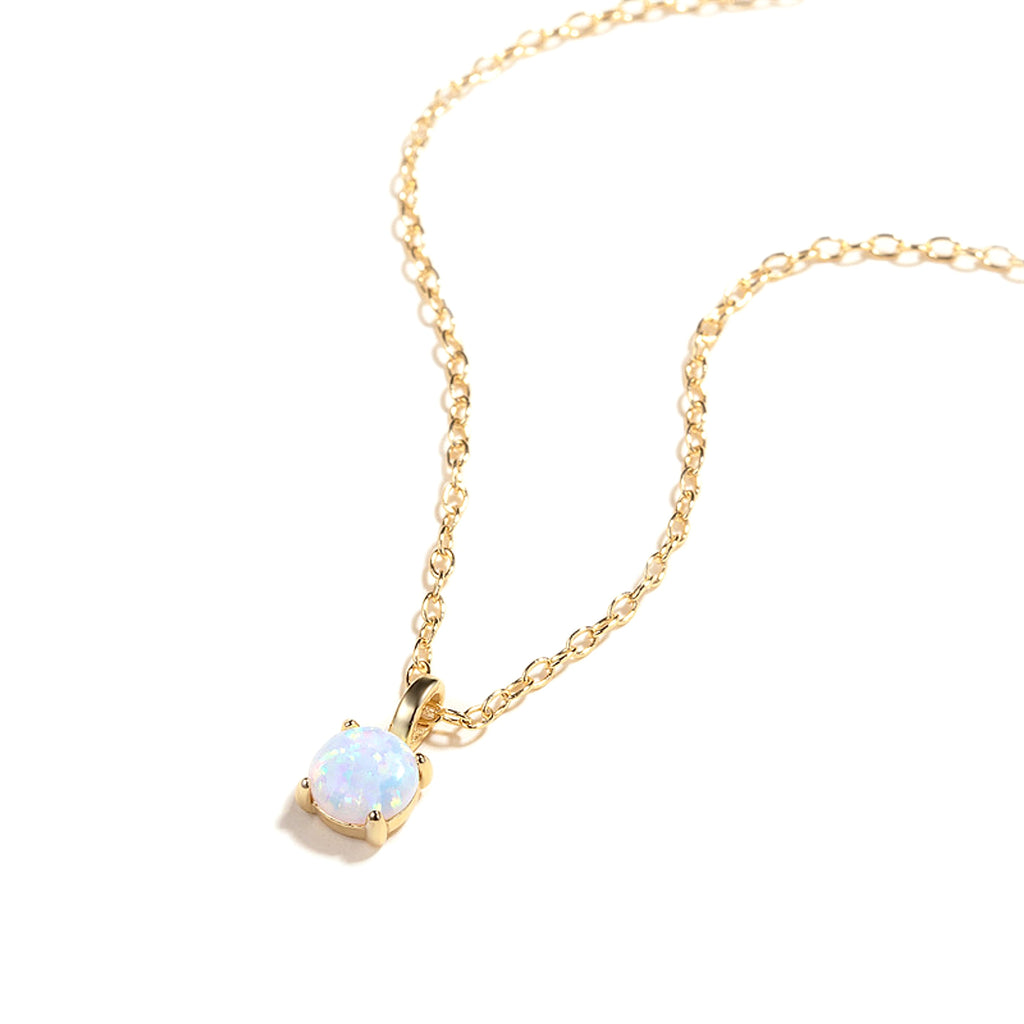 LuxeJewels™ – Aurora Opal Light Necklace - enhanced image 3