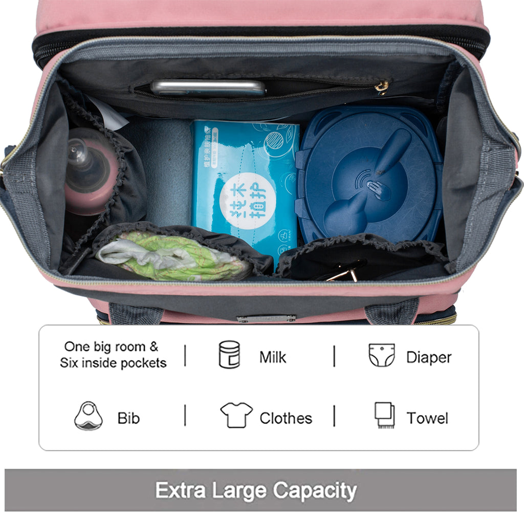 ALLFASHION™ – SmartMom+ Sunshade Baby Travel Bag - enhanced image 3