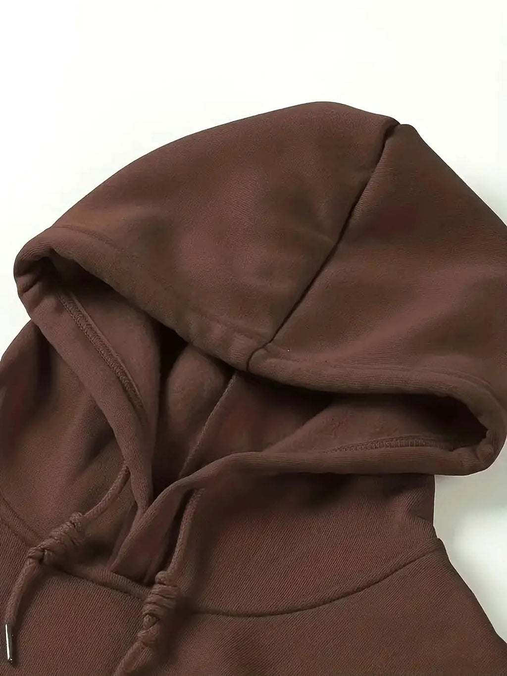 Letter Number 66 Printed Casual Hooded Pullover Sweater Mem - enhanced image 3