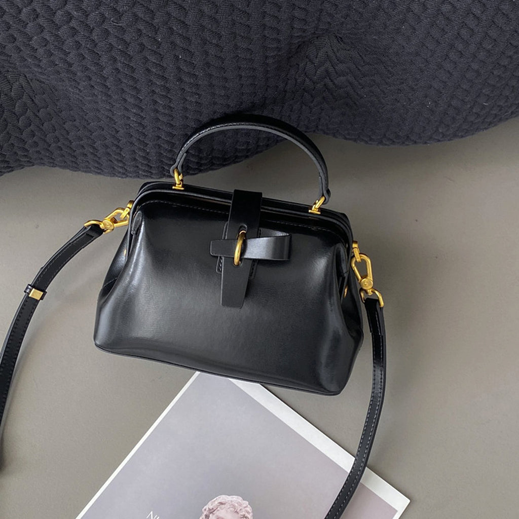 LuxeTann™ – Atelier Box Cowhide Bag - enhanced image 3