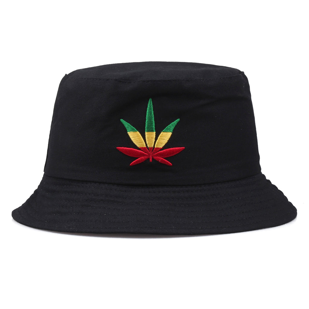 Maple Leaf Embroidered Fisherman Hat - enhanced image 3