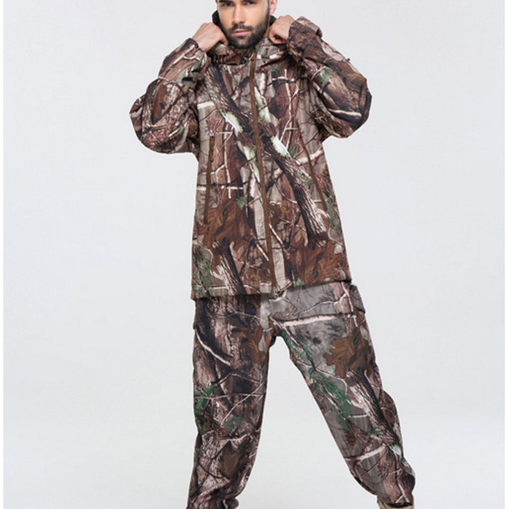 Men Outdoor Windproof And Waterproof Warm Rushing Jacket - enhanced image 3