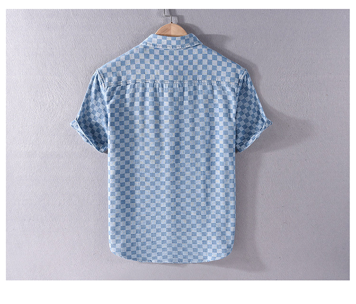 Men DressShirt Casual Cotton - enhanced image 3