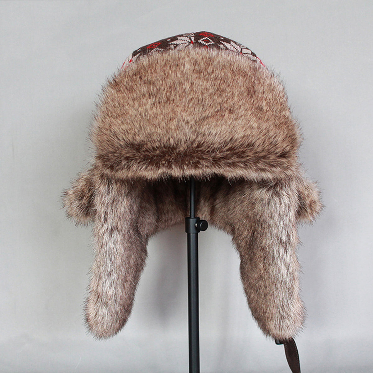 Men's And Women's Outdoor Thick Lei Feng Hat - enhanced image 3