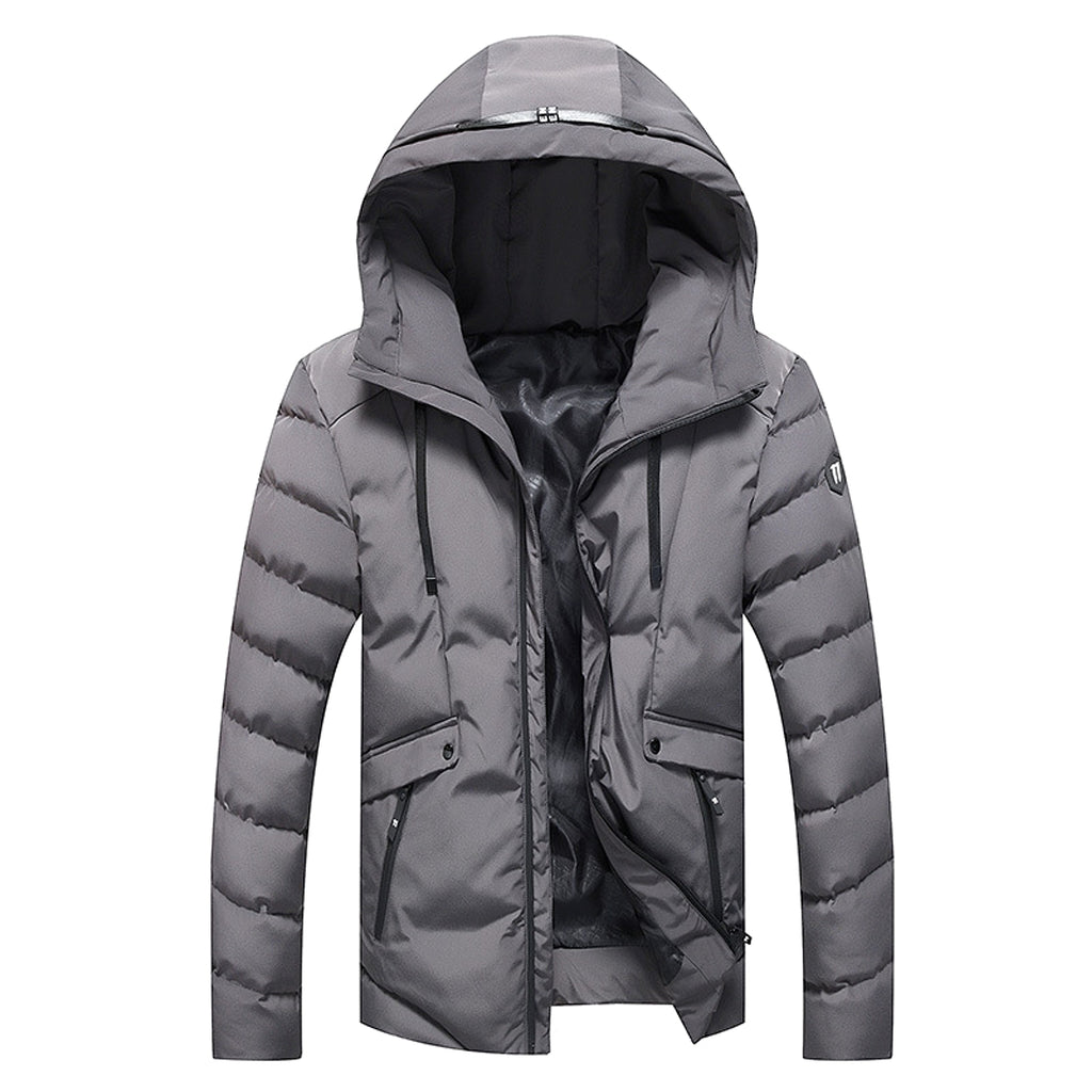 A.1 Men's Hooded Cotton Coat Jacket - enhanced image 3