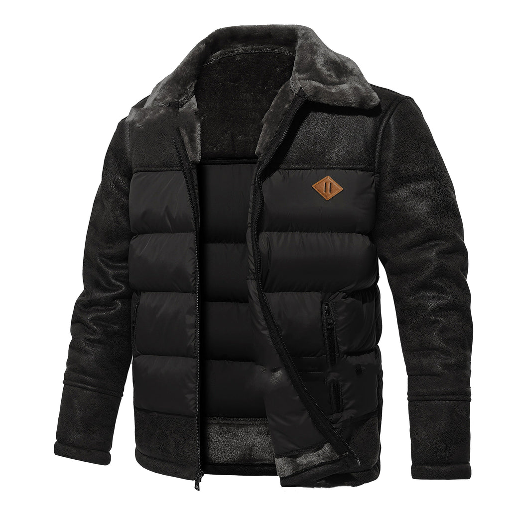 AeroFur™ – Men's Faux Fur-Lined Aviator Jacket