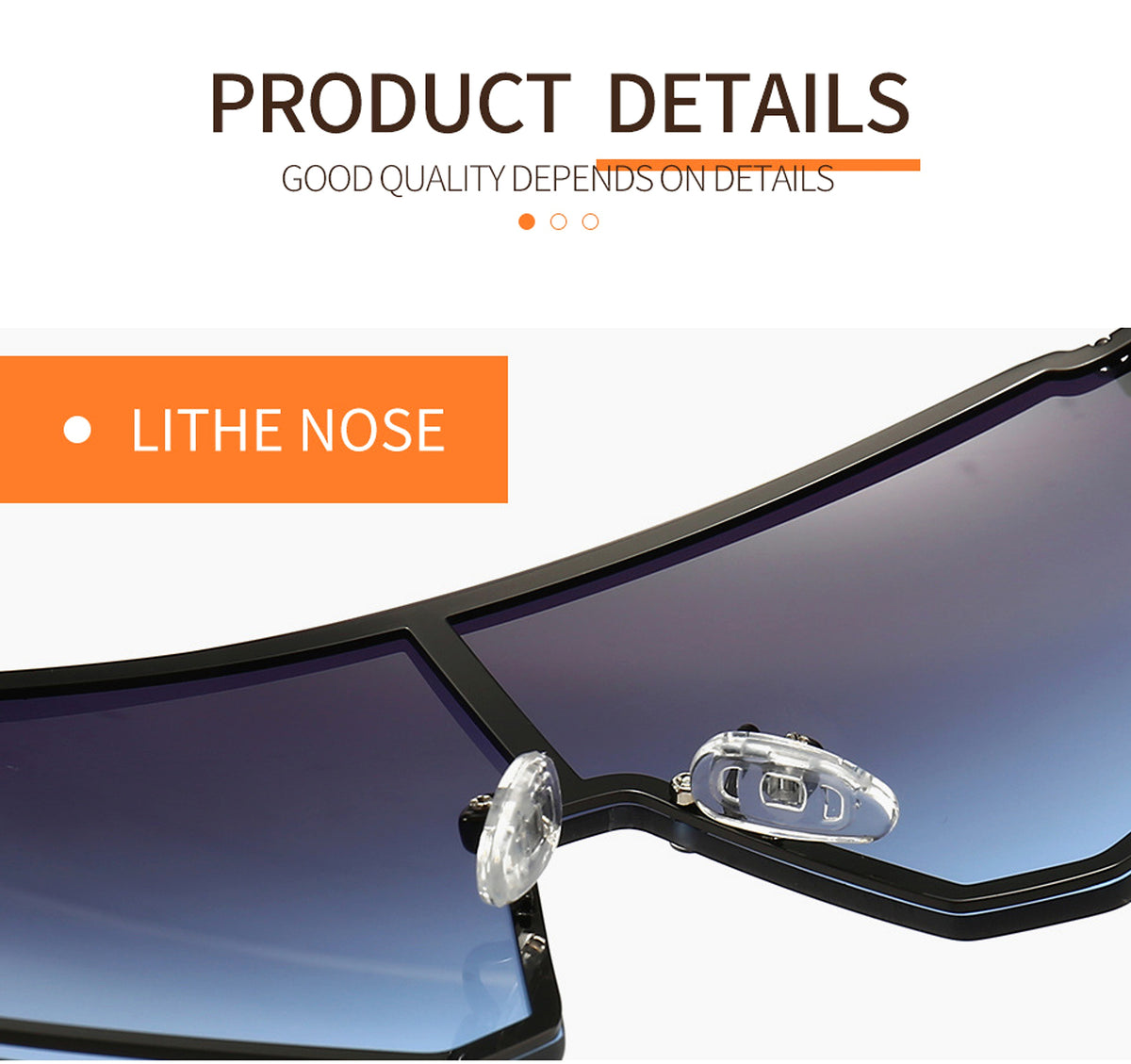 Men's Metal Personality Sunglasses Accessories - enhanced image 3