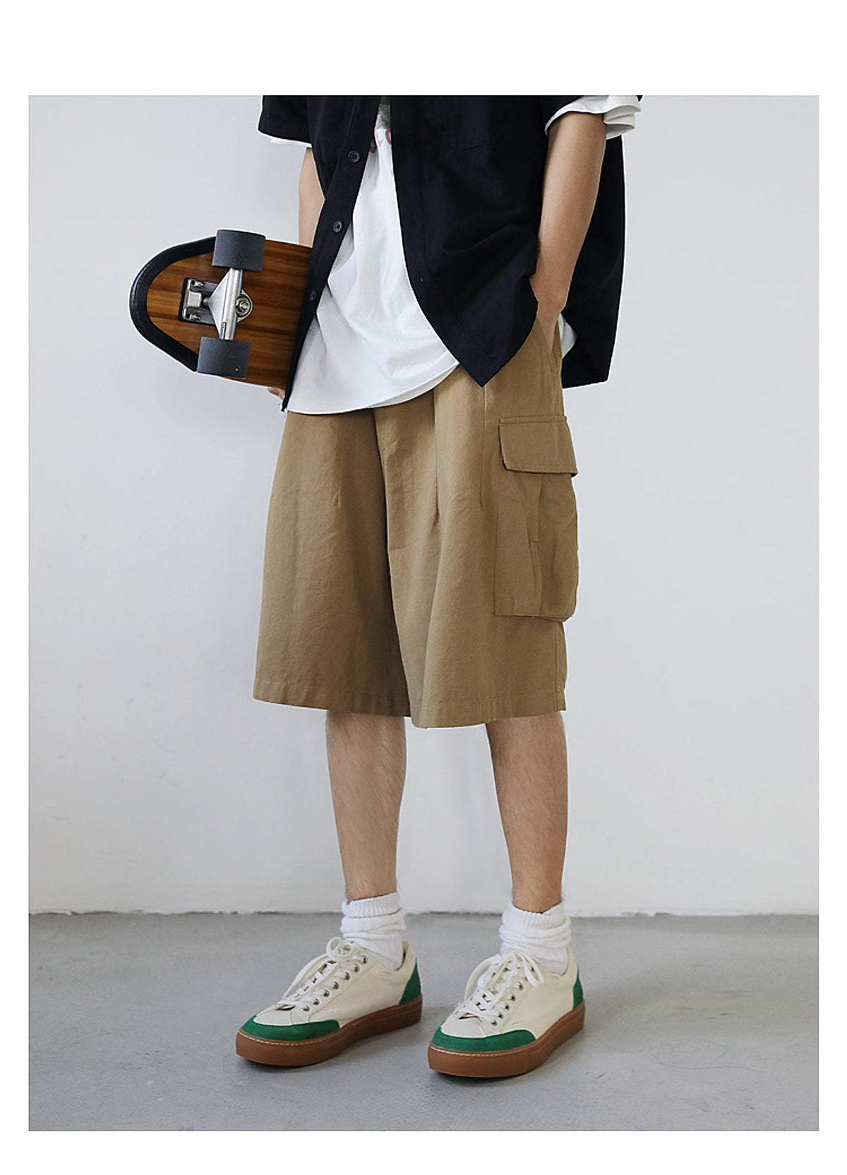 Men's Retro Distressed Shoes Japanese Broken Summer Canvas Shoe - enhanced image 3