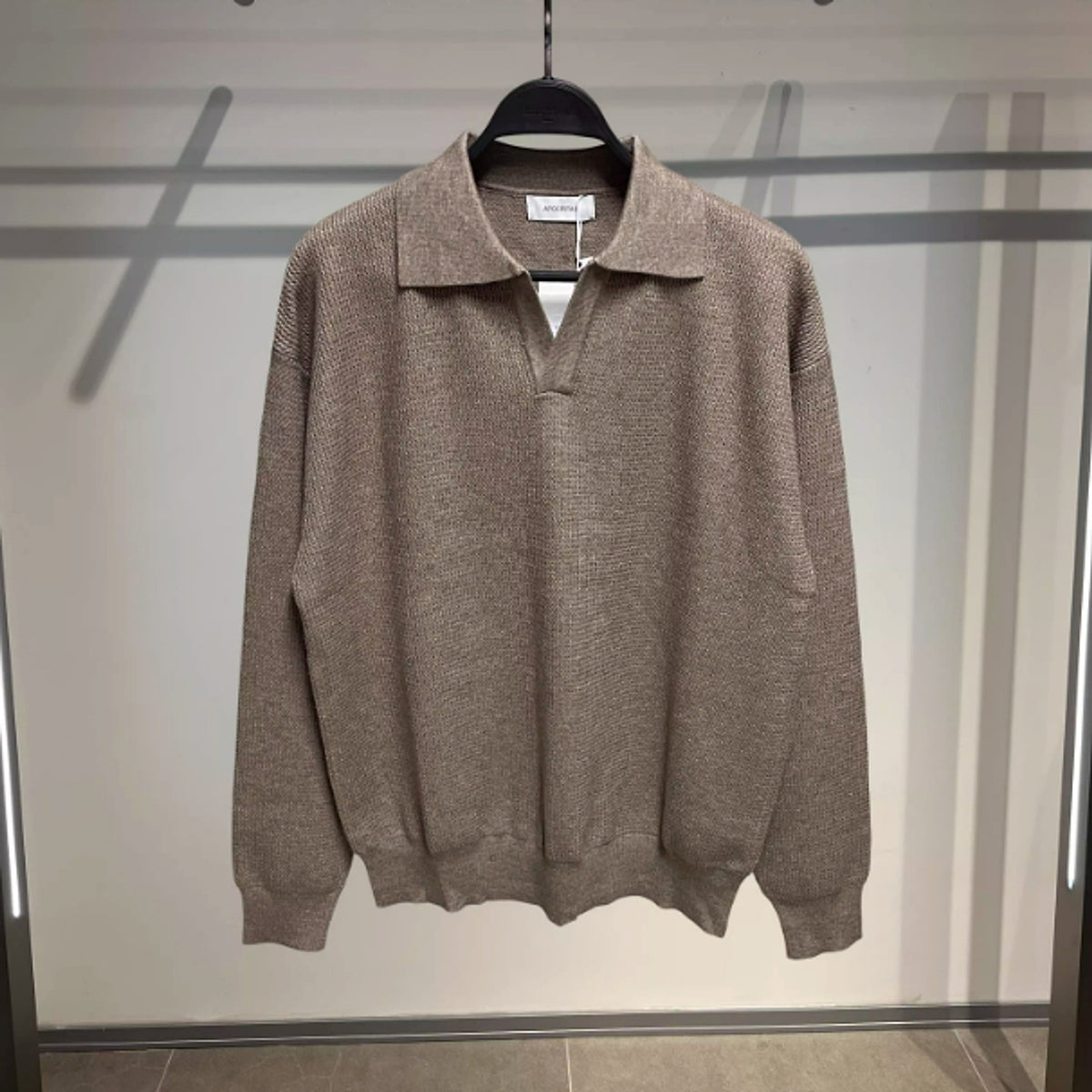 Men's Spring And Autumn Knitted Sweater - enhanced image 3