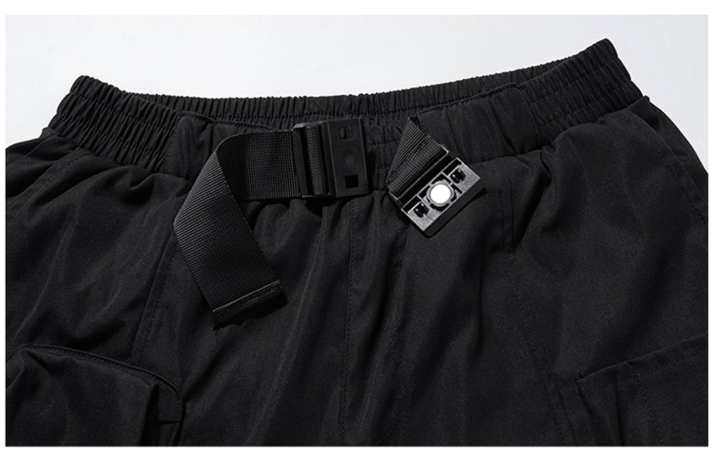 Multi-pocket Hook And Loop Chaopai Sports Casual Pants Men - enhanced image 3