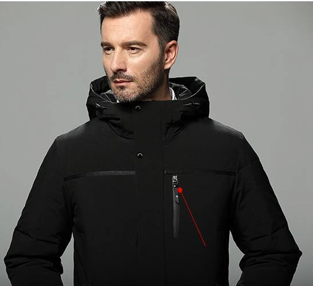 New Down Jacket Men's Mid-length - enhanced image 3