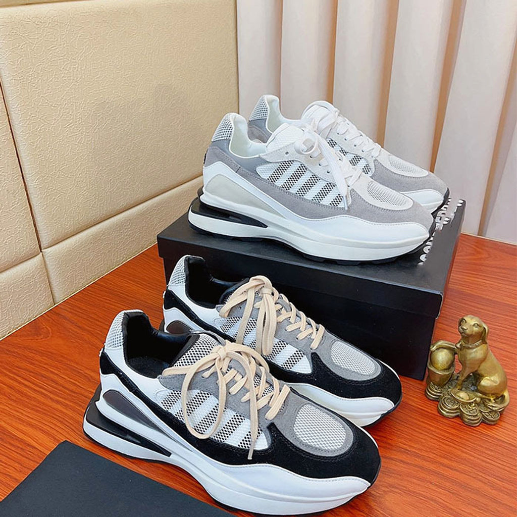Pappies™ – Thick Bottom Colorblock Sneakers - enhanced image 3