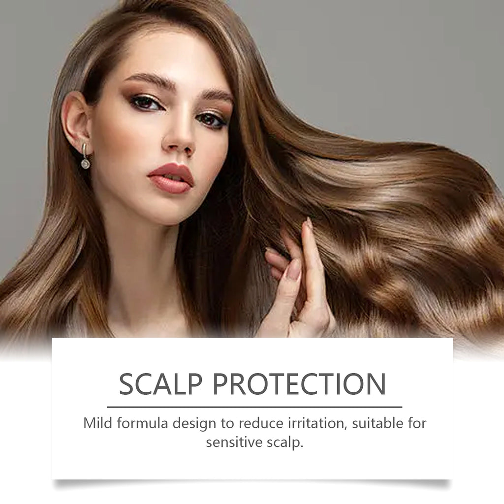 Plant Extract Color Shampoo | Gentle Dyeing with Scalp Care - enhanced image 3