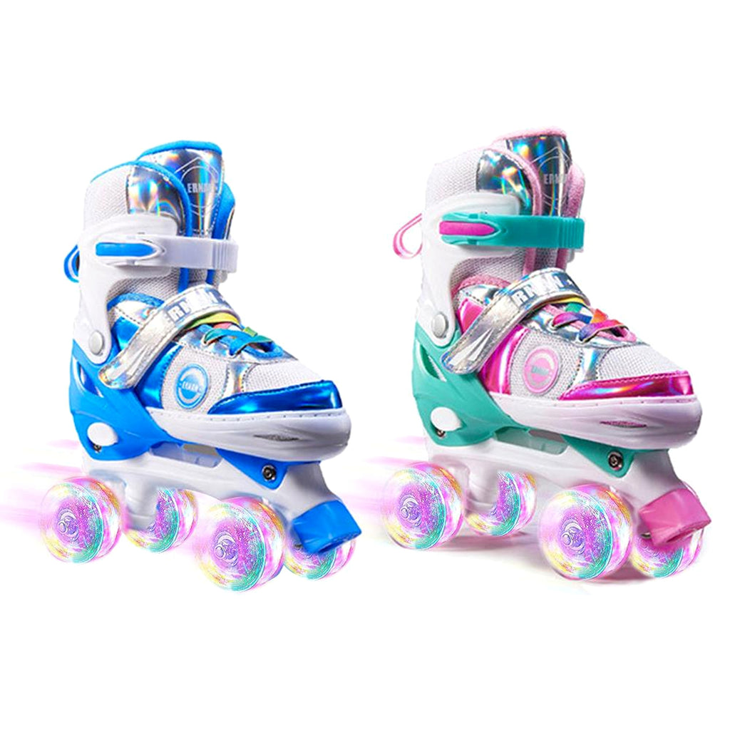 PU Full  Children's Roller Skates Double Row - enhanced image 3