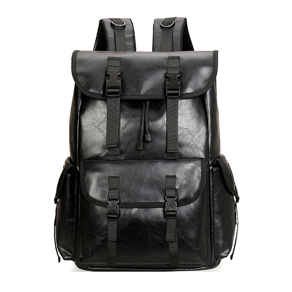 ALLFASHION™ – RollTop UrbanEdge Backpack (PU Leather) - enhanced image 3