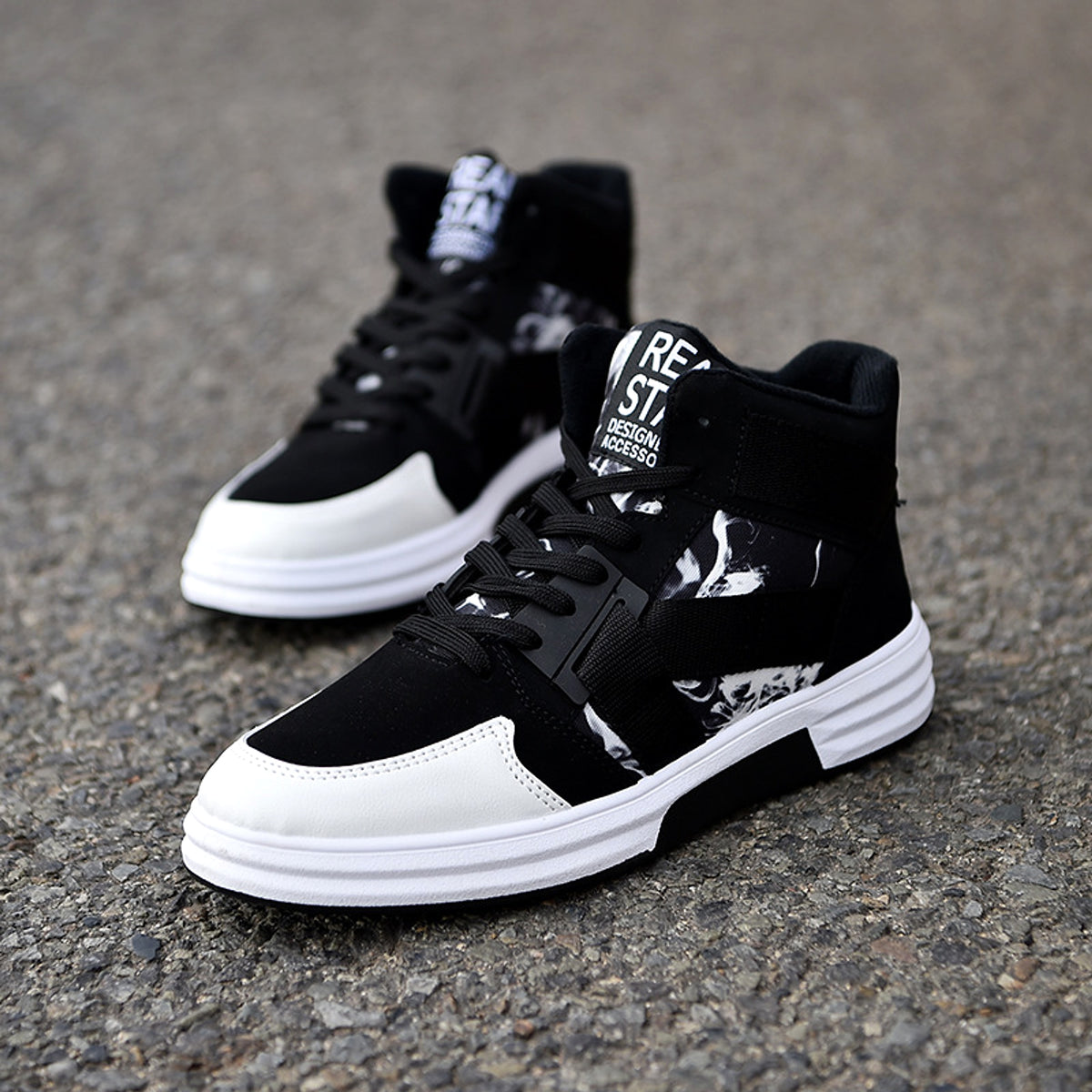 REAL STAR - High-Top Lace-Up Shoe - enhanced image 3