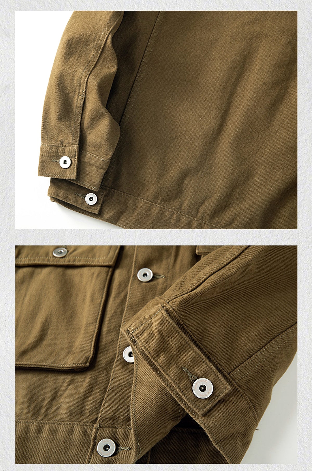 Safari Jacket Vintage Jacket Men - enhanced image 3