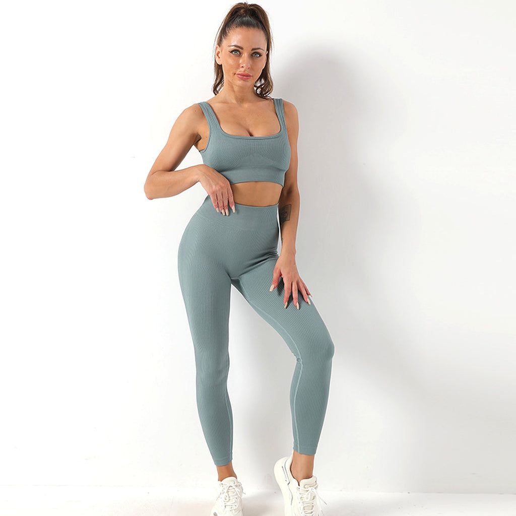 Z. Set Yoga Leggings Suit Women - enhanced image 3