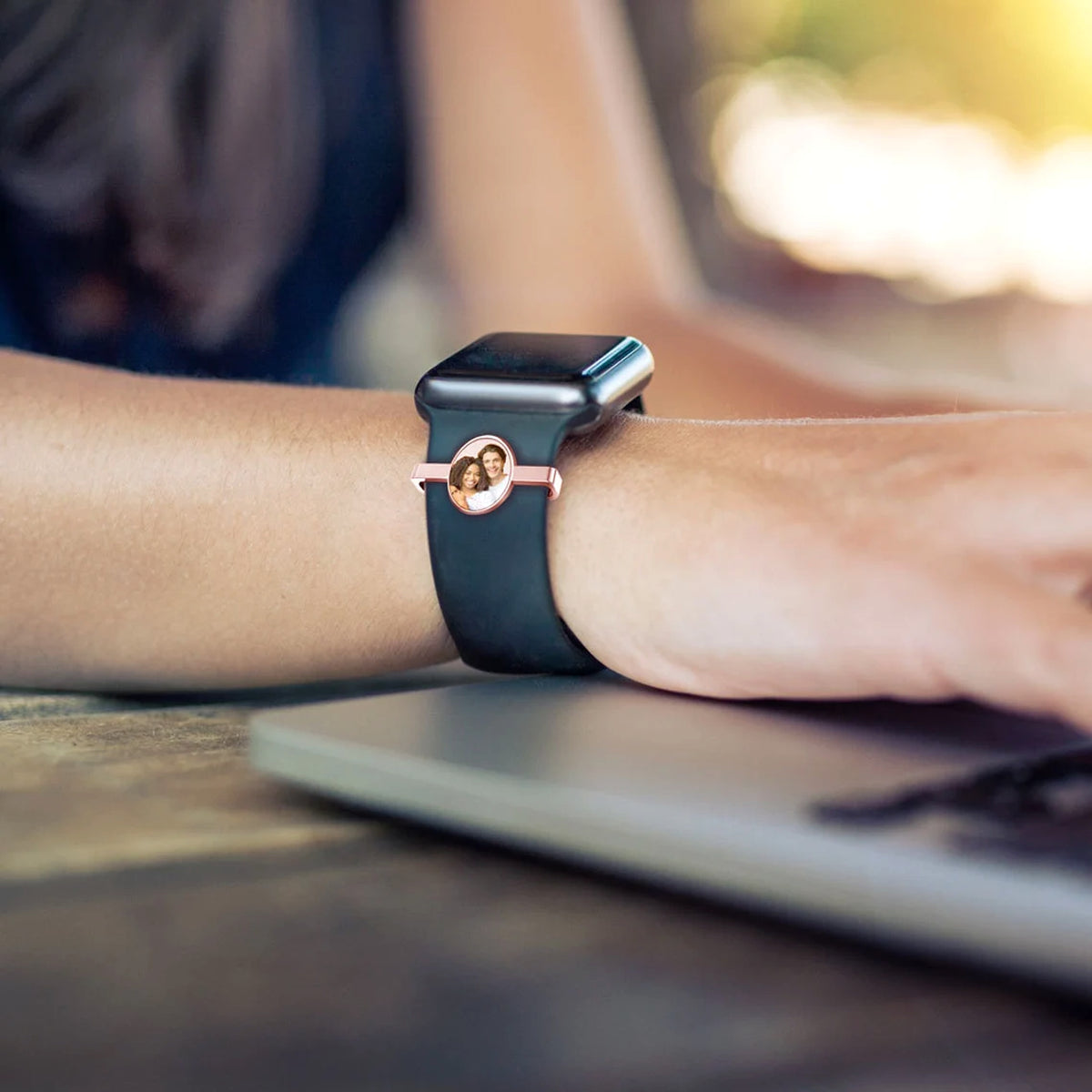 Smartwatch Accessory – Decorative Buckle for Watch Straps - enhanced image 3