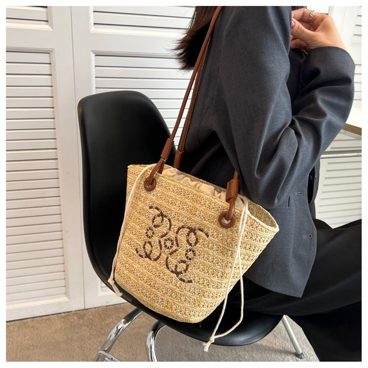 SolunaWeave™ – Nomad Basket Carryall - enhanced image 3