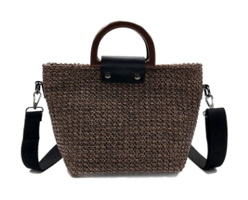SolunaWeave™ – Simple Straw Utility Tote - enhanced image 3