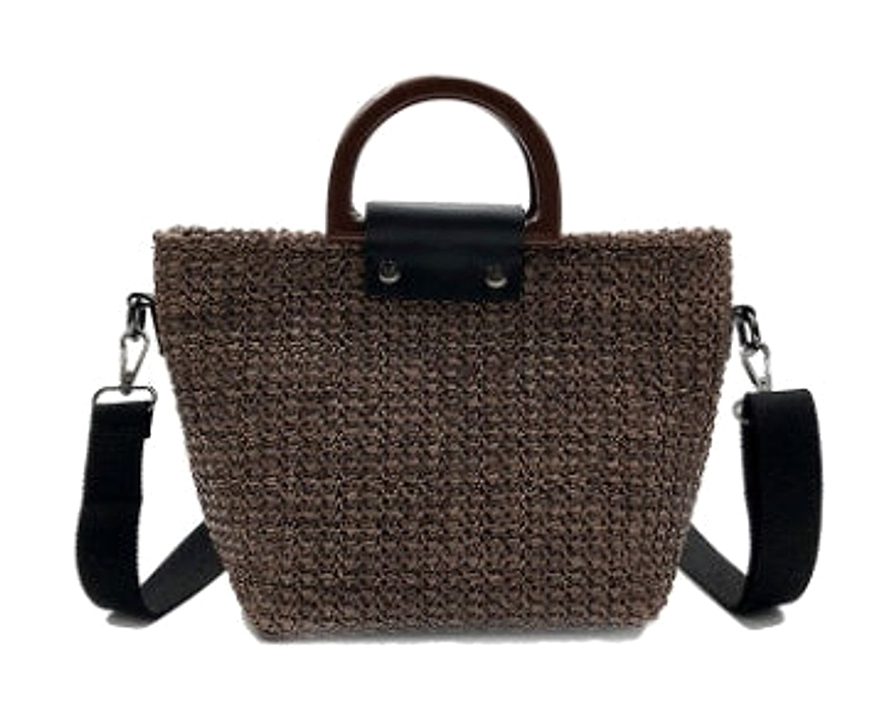SolunaWeave™ – Simple Straw Utility Tote - enhanced image 3