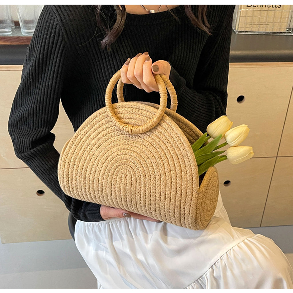 SolunaWeave™ – Tulip Shell Handbag - enhanced image 3