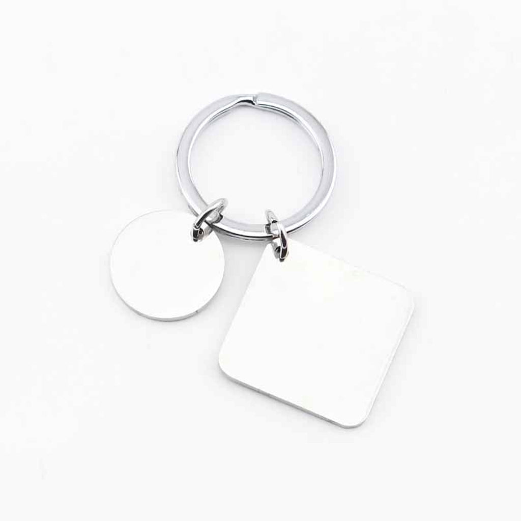 Personalized Stainless Steel Calendar Keychain – Custom Engraved Date Gift - enhanced image 3