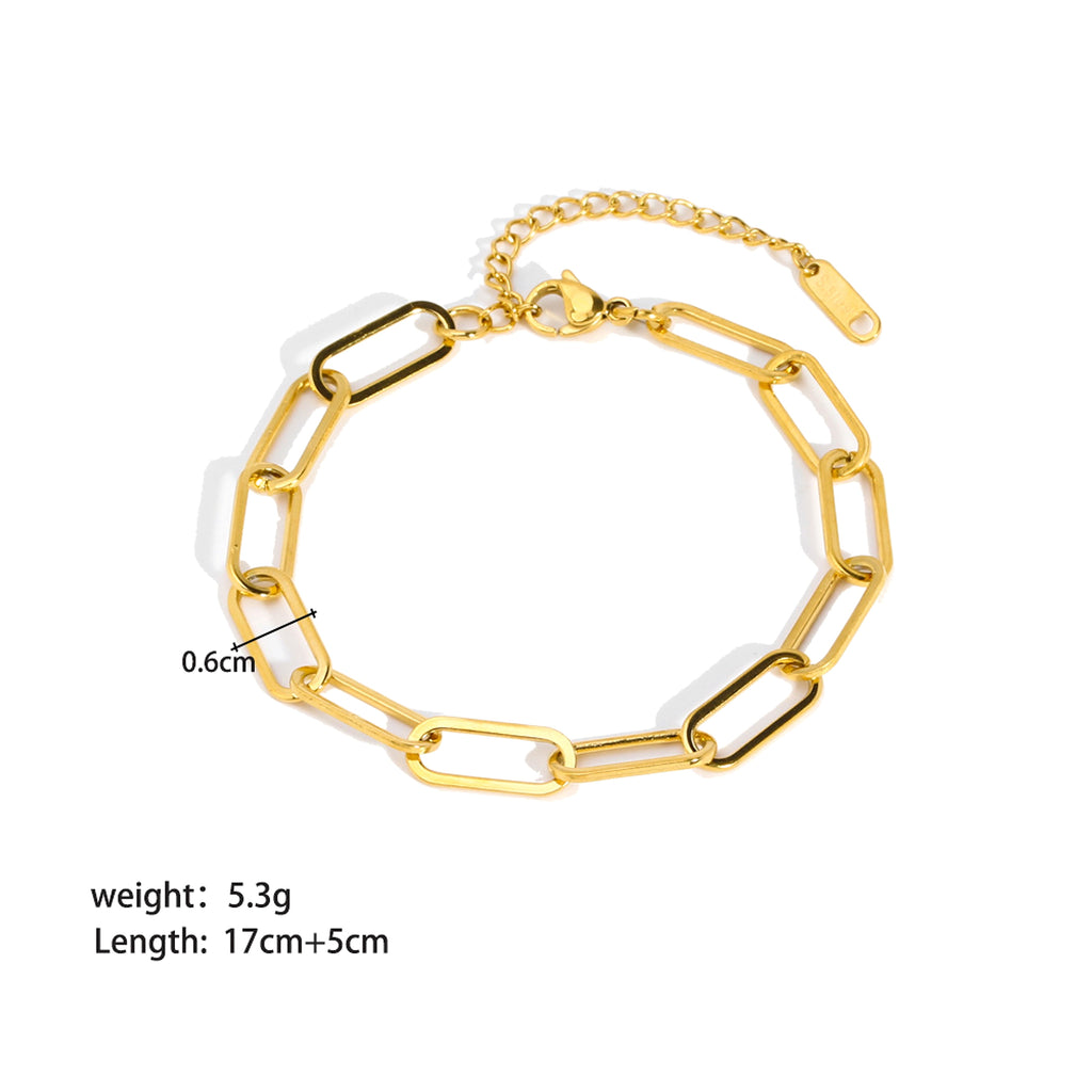 Elegant Gold-Plated Bracelet – Timeless & Stylish for Every Occasion - enhanced image 3