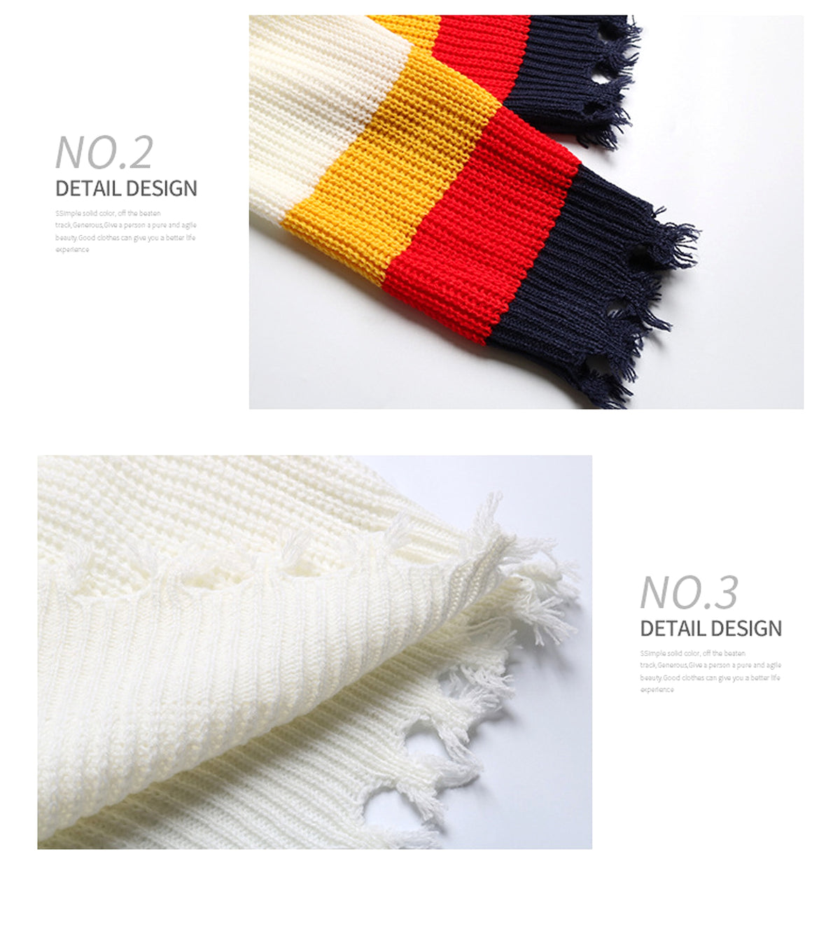 Strapless Stitching Sweater Dress Women Autumn And Winter - enhanced image 3