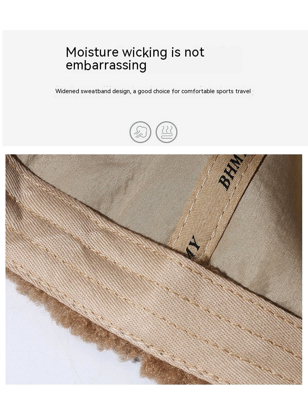 Thickened Warm Peaked Street Versatile Winter Baseball Cap - enhanced image 3