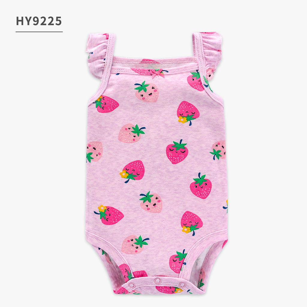 TinyJoy™ – Summer Cotton Romper Set for Baby Girls - enhanced image 3