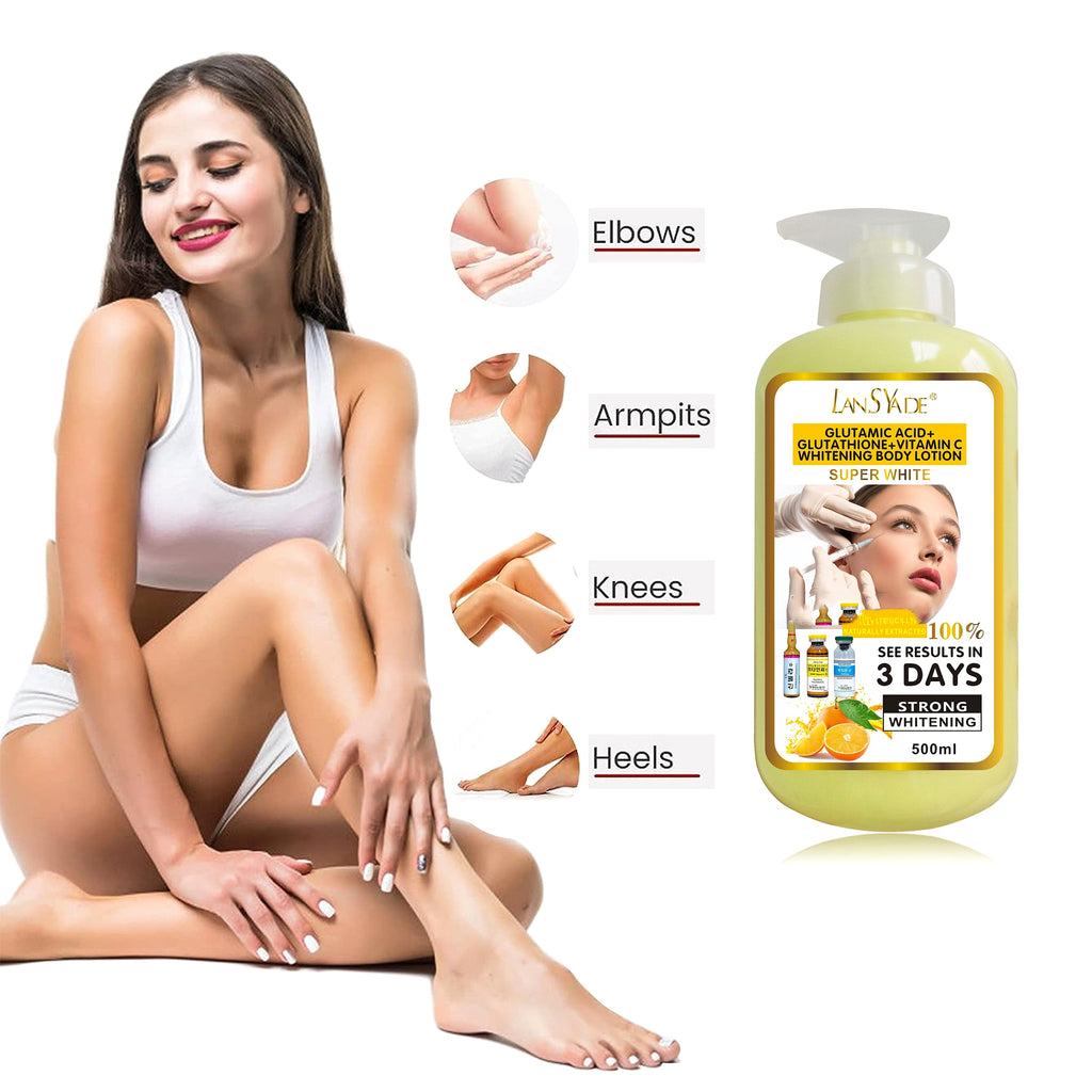 VC Glutathione Body Lotion – Even-Toned & Deeply Hydrated Skin - enhanced image 3