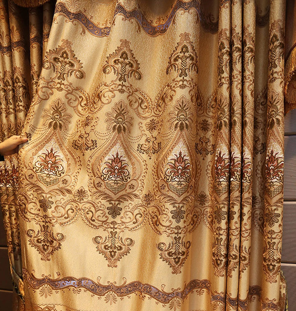 VeloraDrape™ – European Luxury Embroidered Curtains for Grand Spaces - enhanced image 3
