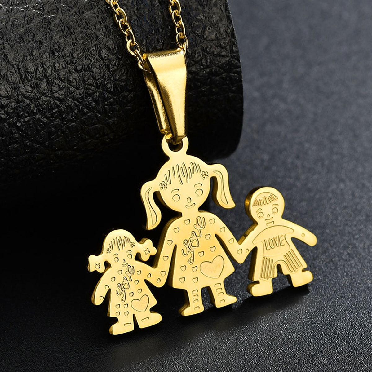 Warm family pendant series - enhanced image 3