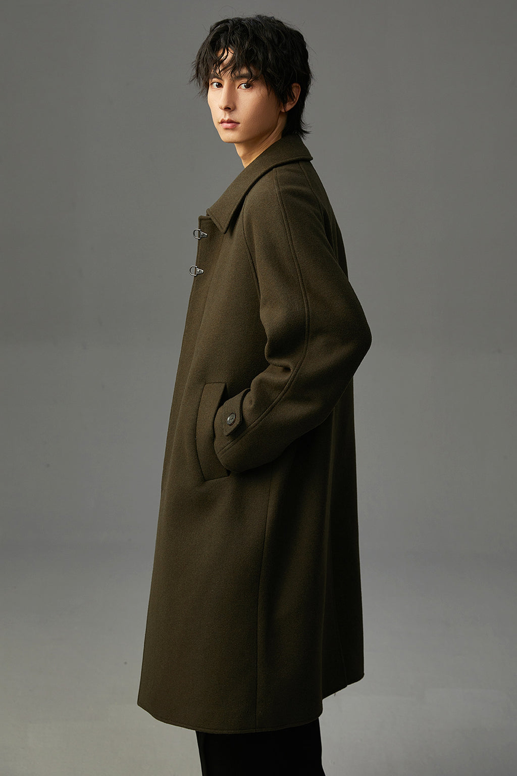 Winter Elegance™ Wool Coat – Luxury Warmth & Style - enhanced image 3