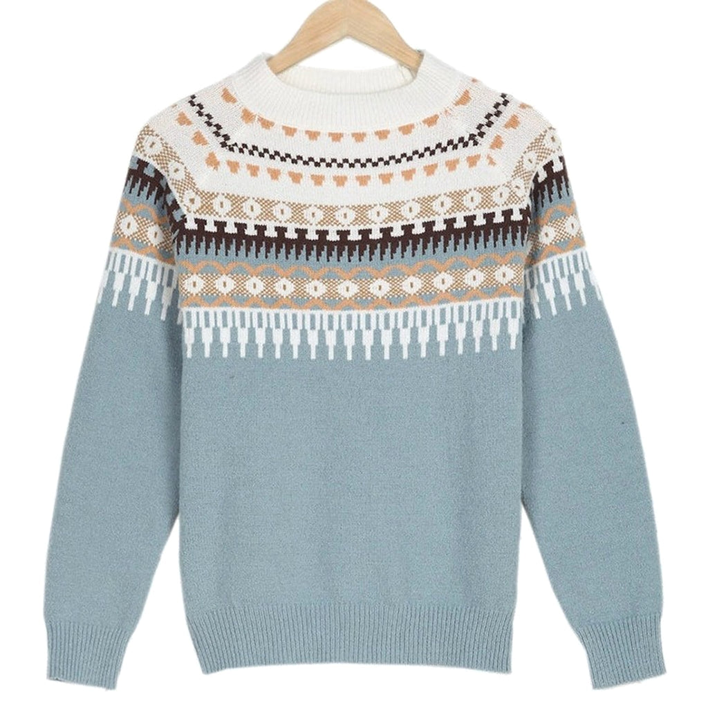 Women's Casual Laid-back Style Sweater - enhanced image 3